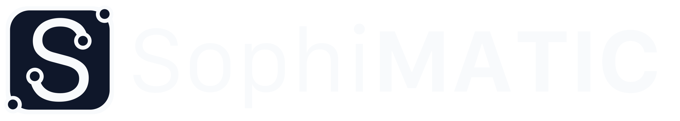 Sophimatic Logo